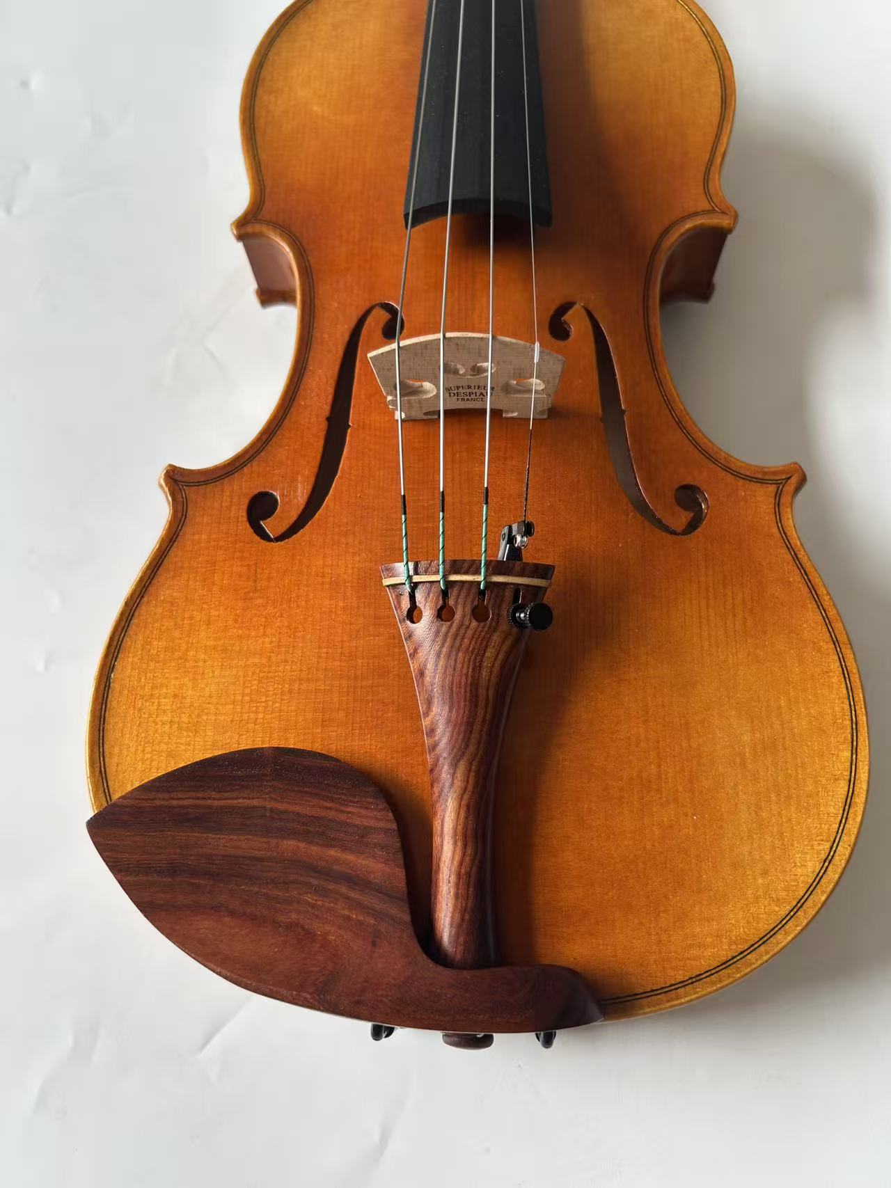 Musical Instrument Painting - 4/4 Guarneri 1743 Handmade Violin Italian