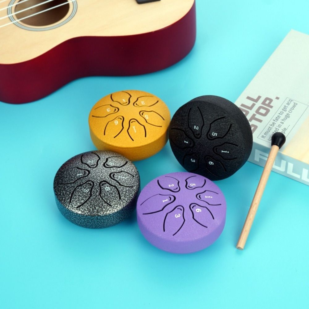 6-Tone Steel Tongue Drum Set M - Tongue Drum Steel review and price