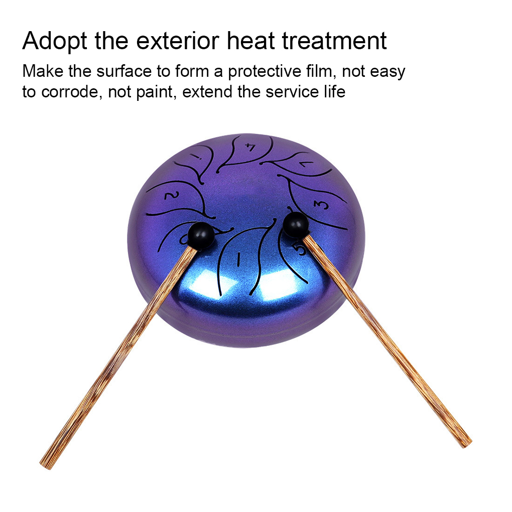 Steel Tongue Drum with Drumsti - Tongue Drum Steel review and price