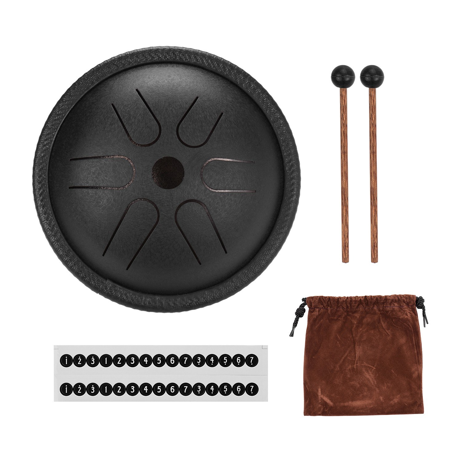 5.5 Inches Mini Steel Tongue D - Tongue Drum Steel review and price