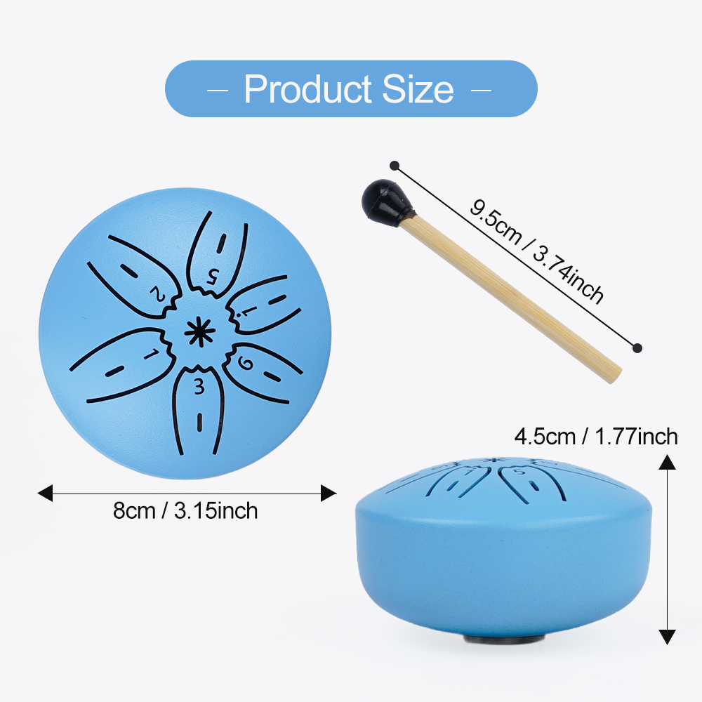 Portable Mini Steel Tongue Dru - Tongue Drum Steel review and price