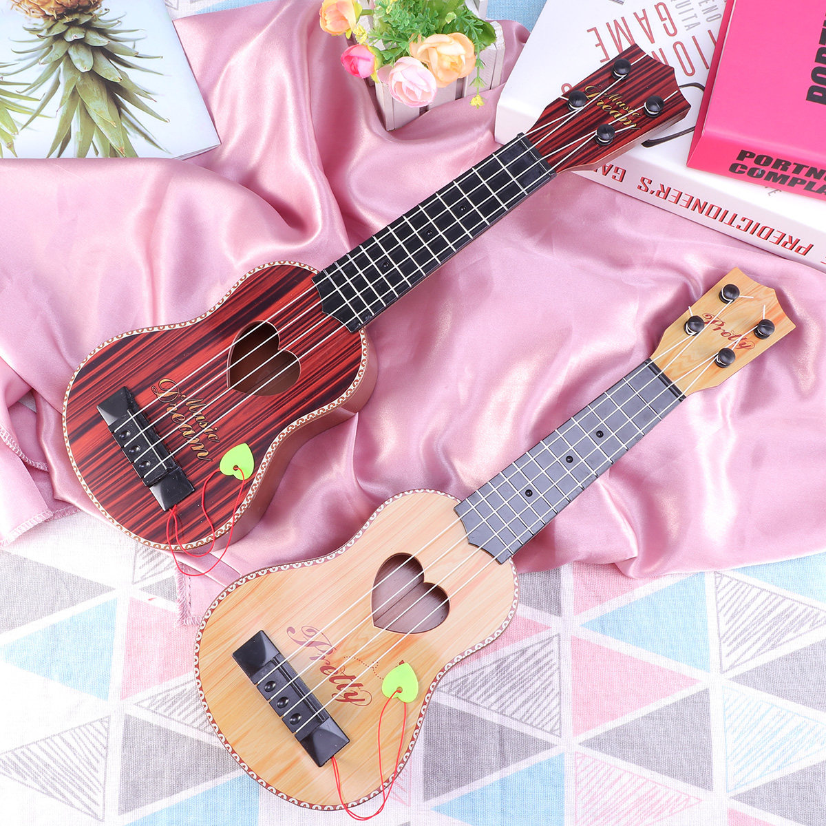 Mini Ukulele 44Cm Brown Clear  - Musical Instrument Harmony review and price