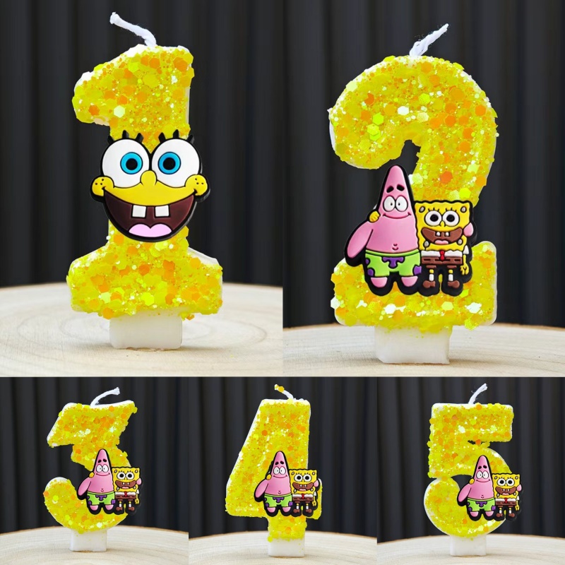 Cute SpongeBob Candle Anime Nu - Musical Instrument Gong review and price