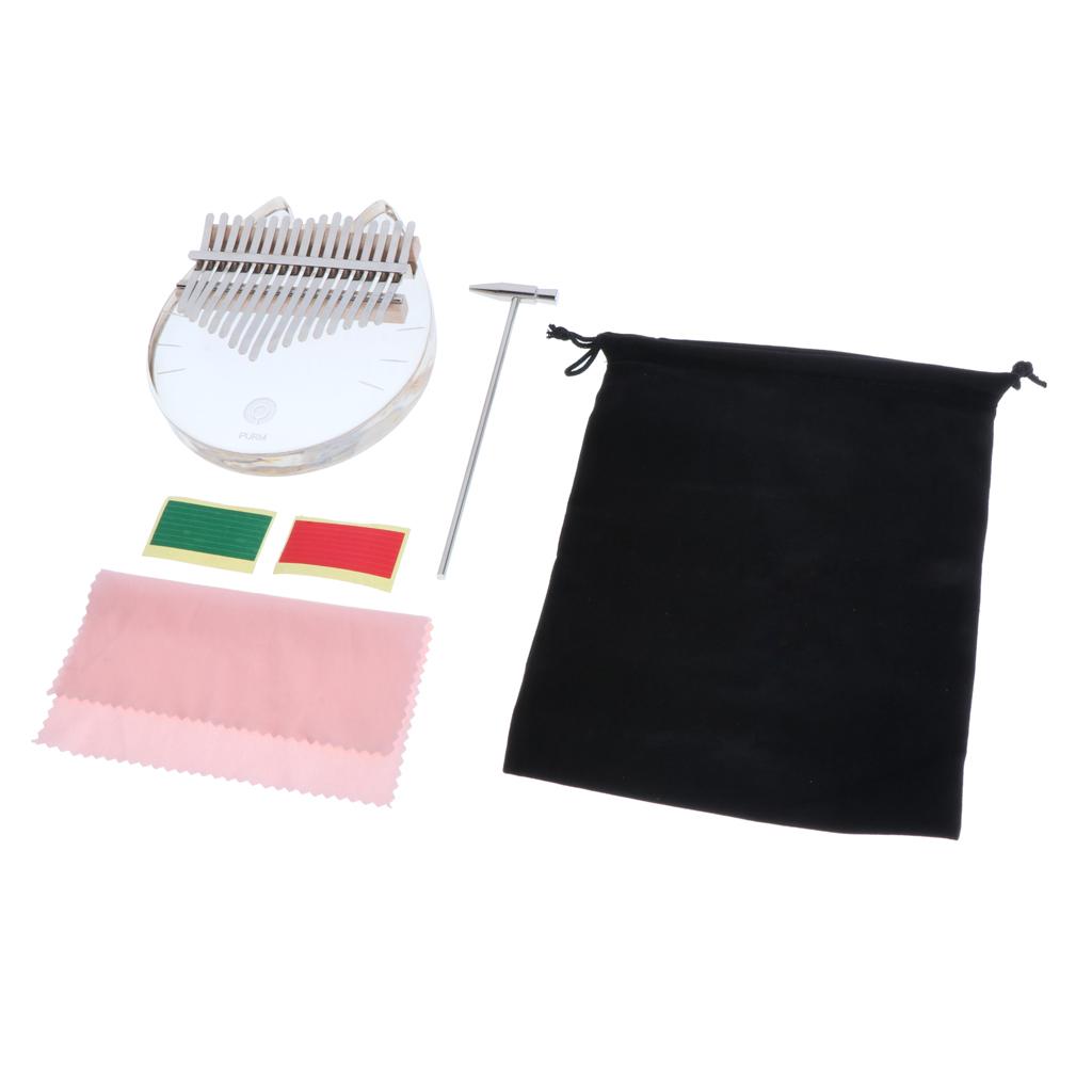 Kalimba 17 Key Acrylic Transpa - Musical Instrument Kalimba review and price