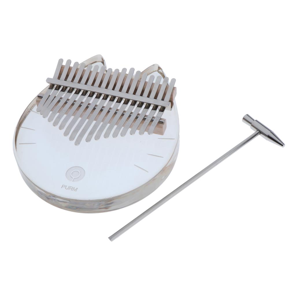 Kalimba 17 Key Acrylic Transpa - Musical Instrument Kalimba review and price